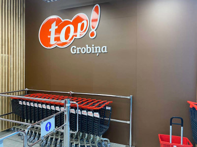 Uuden "TOP"-myymälän perustaminen Grobinaan